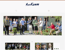 Tablet Screenshot of mannkomm.de
